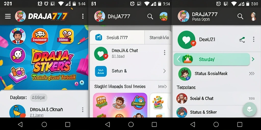 Tampilan antarmuka DRAJA777 yang sederhana dan menarik untuk digunakan.