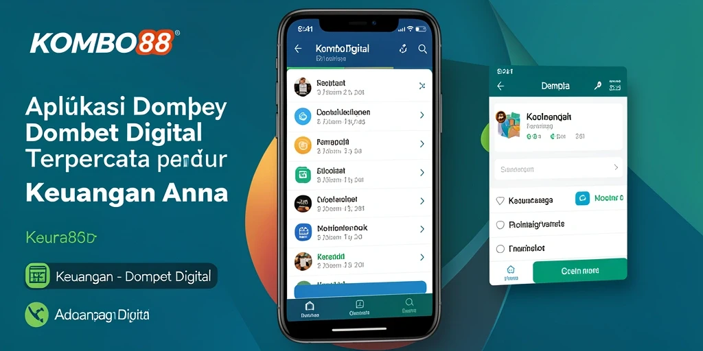Antarmuka aplikasi KOMBO88 yang sederhana dan intuitif.
